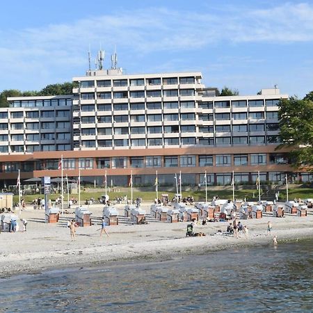 Fewo1846 Intermar - Strandbude - Studioapartment Mit Balkon Und Meerblick Gluecksburg Luaran gambar