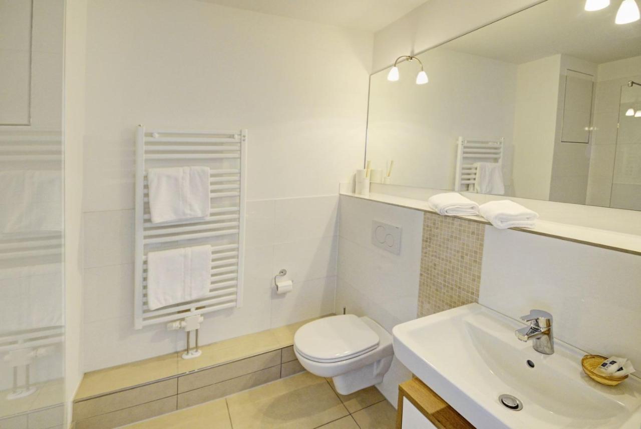 Fewo1846 Intermar - Strandbude - Studioapartment Mit Balkon Und Meerblick Gluecksburg Luaran gambar
